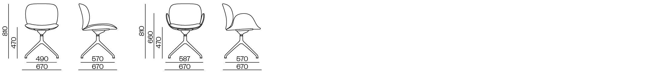 Measures Laino Swivel