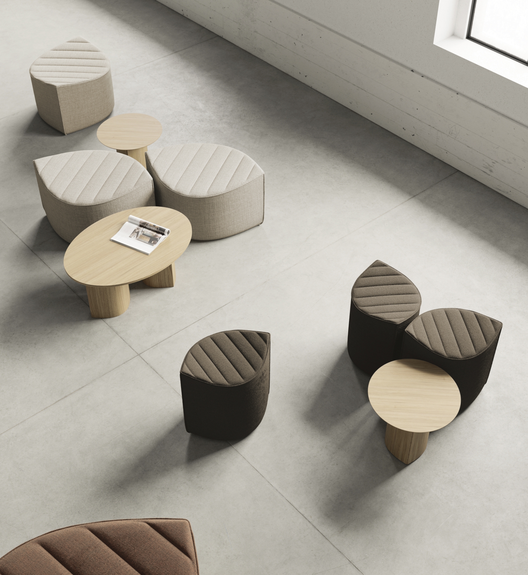 Ostoa Pouf